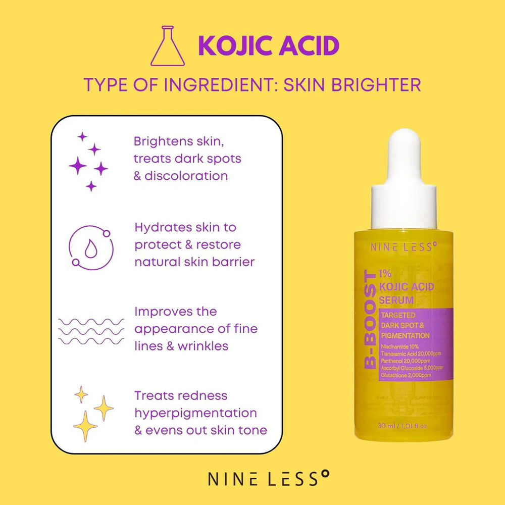 NINELESS B-Boost 1% Kojic Acid Serum [30ml]	